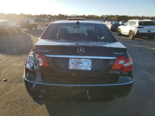 2011 Mercedes-Benz E 550 4matic