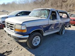 Salvage cars for sale at Marlboro, NY auction: 1996 Ford Bronco U100