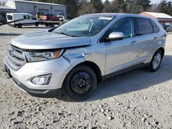 Salvage cars for sale at Mendon, MA auction: 2017 Ford Edge SEL