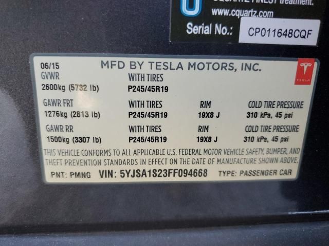 2015 Tesla Model S 70D