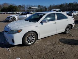 Toyota Camry Hybrid salvage cars for sale: 2010 Toyota Camry Hybrid