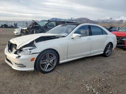 Salvage cars for sale at Magna, UT auction: 2010 Mercedes-Benz S 550 4matic