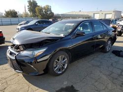 Salvage cars for sale from Copart Martinez, CA: 2017 Toyota Camry LE