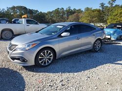 Salvage cars for sale at Houston, TX auction: 2016 Hyundai Azera