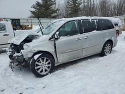 Vehiculos salvage en venta de Copart Davison, MI: 2012 Chrysler Town & Country Touring L