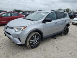 Salvage cars for sale at Houston, TX auction: 2017 Toyota Rav4 LE