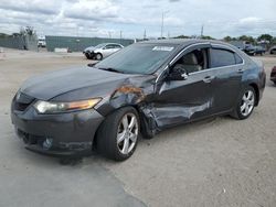 Acura salvage cars for sale: 2009 Acura TSX