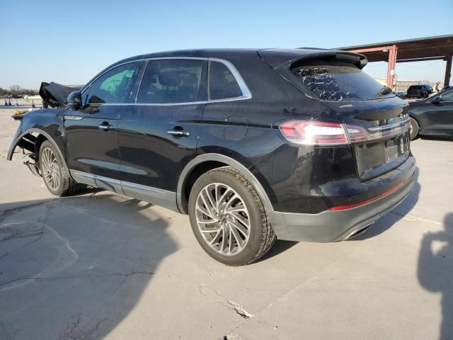 2019 Lincoln Nautilus Reserve