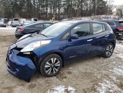 Nissan Vehiculos salvage en venta: 2016 Nissan Leaf SV