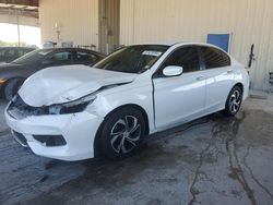 Salvage cars for sale at Homestead, FL auction: 2017 Honda Accord LX