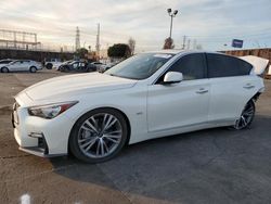 Salvage cars for sale at Wilmington, CA auction: 2020 Infiniti Q50 Pure