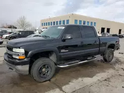 Salvage cars for sale at Littleton, CO auction: 2002 Chevrolet Silverado K2500 Heavy Duty