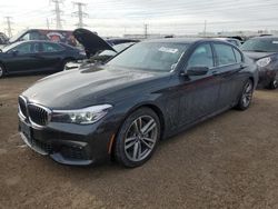 Salvage cars for sale at Elgin, IL auction: 2019 BMW 740 XI