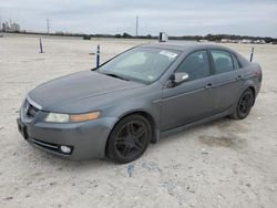 Salvage cars for sale from Copart New Braunfels, TX: 2008 Acura TL