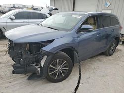 Salvage cars for sale at Apopka, FL auction: 2017 Toyota Highlander SE