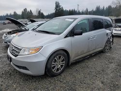 Salvage cars for sale from Copart Graham, WA: 2012 Honda Odyssey EXL