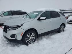 Salvage cars for sale at Wayland, MI auction: 2022 Chevrolet Equinox LT