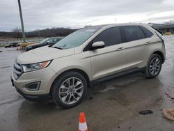 Salvage cars for sale at auction: 2017 Ford Edge Titanium