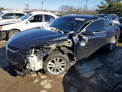 Chevrolet salvage cars for sale: 2018 Chevrolet Malibu LT