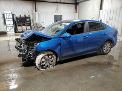 Salvage cars for sale at Oklahoma City, OK auction: 2022 KIA Rio LX