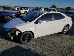 Salvage cars for sale at Antelope, CA auction: 2017 Toyota Corolla L