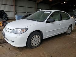 Buy Salvage Cars For Sale now at auction: 2004 Honda Civic LX