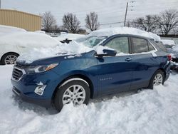 Salvage cars for sale at Moraine, OH auction: 2021 Chevrolet Equinox LT