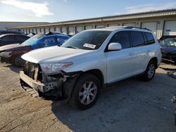 Salvage cars for sale at Louisville, KY auction: 2012 Toyota Highlander Base