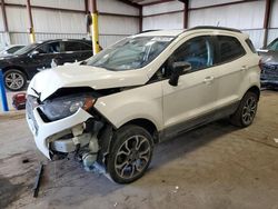 Salvage cars for sale at Pennsburg, PA auction: 2020 Ford Ecosport SES