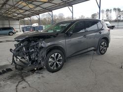 Salvage cars for sale at Cartersville, GA auction: 2021 Nissan Rogue SV