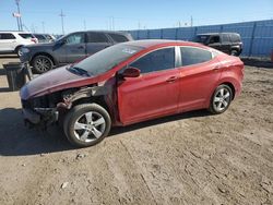 Salvage cars for sale at Greenwood, NE auction: 2013 Hyundai Elantra GLS