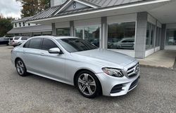 Salvage cars for sale at North Billerica, MA auction: 2017 Mercedes-Benz E 300