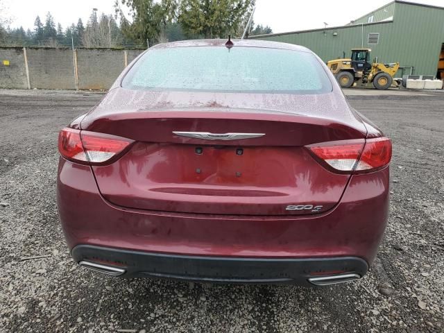 2015 Chrysler 200 S