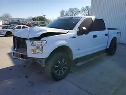 Salvage trucks for sale at Sacramento, CA auction: 2017 Ford F150 Supercrew