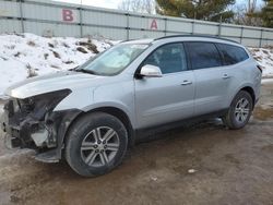 Vehiculos salvage en venta de Copart Davison, MI: 2017 Chevrolet Traverse LT