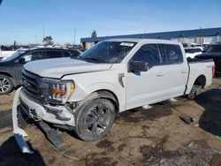 Salvage cars for sale at Woodhaven, MI auction: 2023 Ford F150 Supercrew