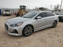 Salvage cars for sale at Oklahoma City, OK auction: 2019 Hyundai Sonata Hybrid