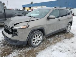 2016 Jeep Cherokee Latitude en venta en Woodhaven, MI