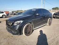 Salvage cars for sale at Homestead, FL auction: 2018 Mercedes-Benz GLE Coupe 63 AMG-S