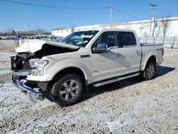 Salvage cars for sale at Franklin, WI auction: 2016 Ford F150 Supercrew