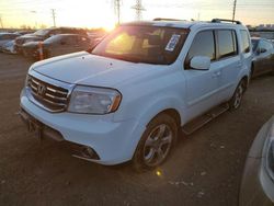 Salvage SUVs for sale at auction: 2015 Honda Pilot Exln