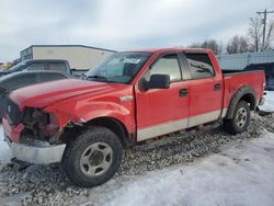 Ford salvage cars for sale: 2005 Ford F150 Supercrew