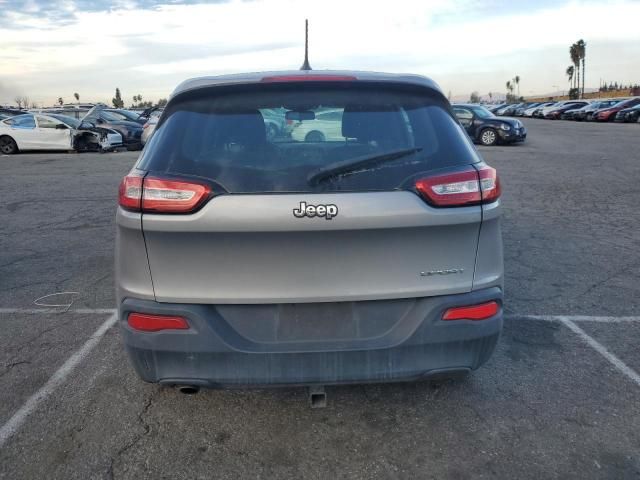 2016 Jeep Cherokee Sport