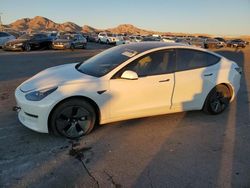 Salvage cars for sale at North Las Vegas, NV auction: 2021 Tesla Model 3