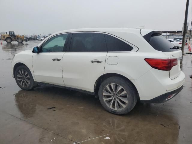 2016 Acura MDX Technology