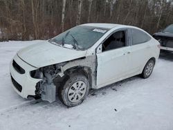 Salvage cars for sale at Cookstown, ON auction: 2016 Hyundai Accent SE