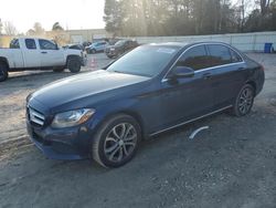 Mercedes-Benz salvage cars for sale: 2016 Mercedes-Benz C 300 4matic