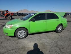 Toyota Vehiculos salvage en venta: 2003 Toyota Corolla CE