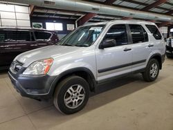 Salvage cars for sale at East Granby, CT auction: 2003 Honda CR-V LX