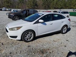 Salvage cars for sale from Copart Gainesville, GA: 2017 Ford Focus SE